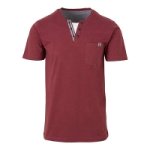 Herren-T-Shirt mit Henley-Kragen 27.99 €