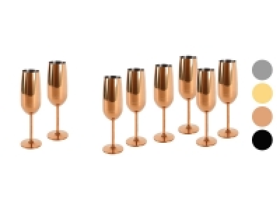 ECHTWERK Sekt-/Champagnerkelch aus Edelstahl Set 7.99 €