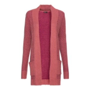 NKD  Damen-Strickjacke mit Wabenstruktur