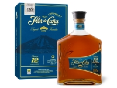 Lidl Flor De Caña Flor de Caña Centenario 12 Jahre 40% Vol