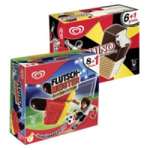 Langnese Flutsch-Meister oder Domino