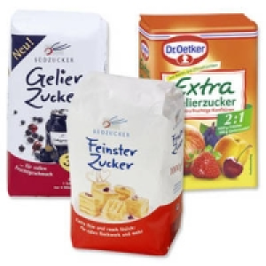 S&uuml;dzucker Feinster Zucker, S&uuml;dzucker Gelierzucker 3 : 1 oder Dr. Oetke