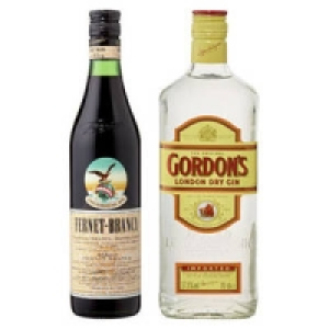Fernet-Branca, Branca Menta oder Gordon`s London Dry Gin