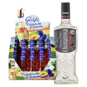 Real  Gräfs Partyknüller-Set, Fränkische Pflaume oder Ukrainka Platinum Vodk