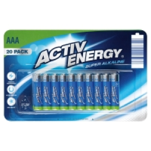 ACTIV ENERGY® Batterien, 20er-Packung 3.99 €