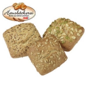 Sonnenblumen-, Kürbiskern- oder Mehrkornbrötchen