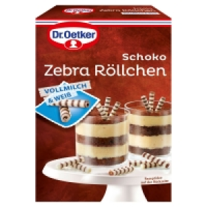 DR. OETKER Schoko-Zebra-Röllchen 75 g