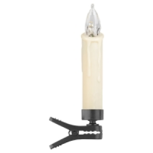 CASA DECO Kabellose Christbaumkerzen, 15er-Set