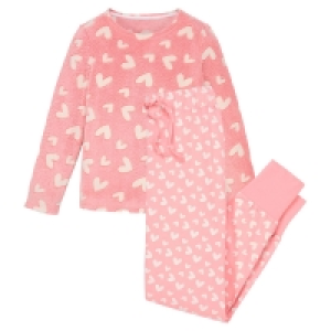 BLUE MOTION Damen Flausch-Pyjama