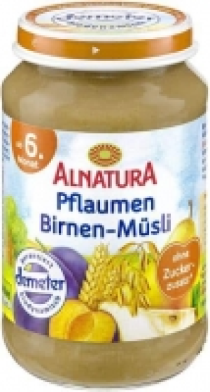 Pflaumen-Birnen-Müsli 0.99 €