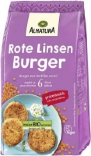 Rote-Linsen-Burger 2.49 €