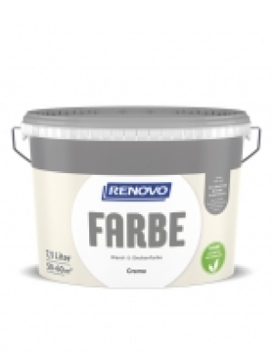 Dispersionsfarbe »Farbe«, Creme, matt