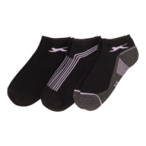 NKD  Slazenger Damen-Sport-Sneakersocken, 3er-Pack