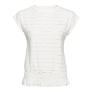 Damen-T-Shirt mit A-Jour-Muster 31.99 €