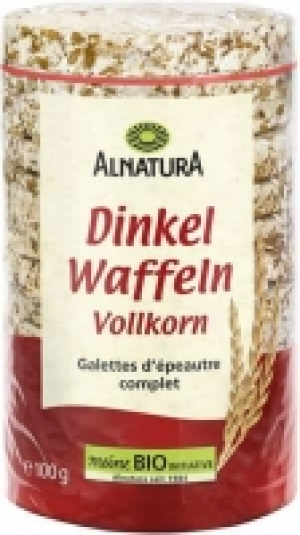Dinkelwaffeln Vollkorn 0.95 €