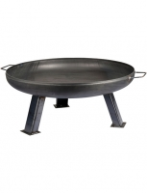 Feuerschale, Ø 100 cm, Höhe: 35 cm, grau