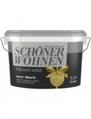 Wandfarbe »Trendfarbe, new black«, matt