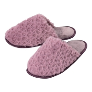 Damen-Hausschuhe aus Plüsch 5.59 €