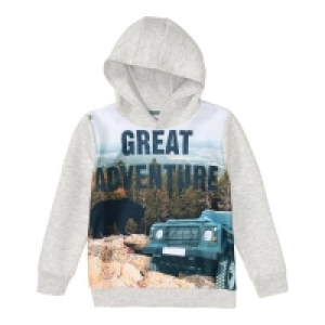 Jungen-Sweatshirt mit Abenteuer-Frontaufdruck 9.09 €