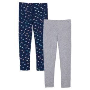 IMPIDIMPI Kleinkinder Flauschleggings, 2er-Set