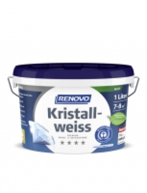 Wand- und Deckenfarbe matt »Kristallweiß«, weiß