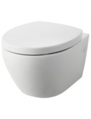 Wand-WC-Set (Wand-WC spülrandlos, WC-Sitz, Befestigungssatz)