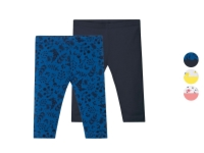 LUPILU® Kleinkinder Capri-Leggings Mädchen, 2 Stück