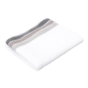 Duschtuch mit Struktur-Bordüre, 70x140cm 6.23 €