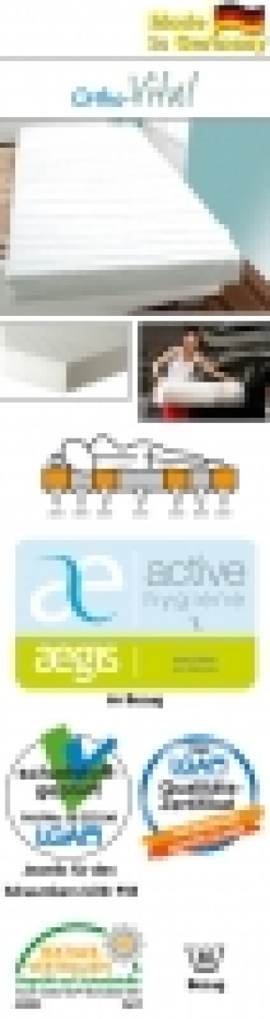 7-Zonen-Kaltschaum-Matratze 69.99 €