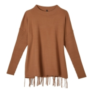 Damen-Pullover mit Zierfransen 23.39 €