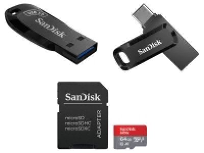 SanDisk Speicherkarten und USB Sticks, 64 GB 7.99 €