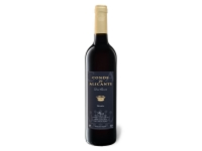 Lidl  Conde de Alicante Crianza Alicante DO trocken, Rotwein 2015