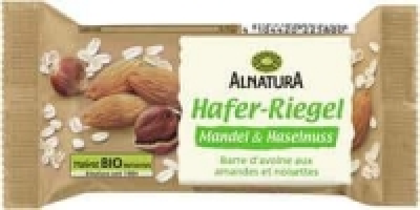 Hafer-Riegel Mandel und Haselnuss 1.39&nbsp;&euro;