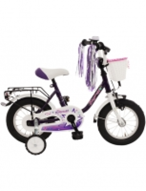 Hagebau  Kinderfahrrad »Empress«, 1 Gang, U-Type Rahmen, Lila-Weiß