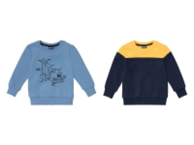 Lidl Lupilu lupilu Kleinkinder Jungen Sweatpullover, mit Rundhalsausschnitt