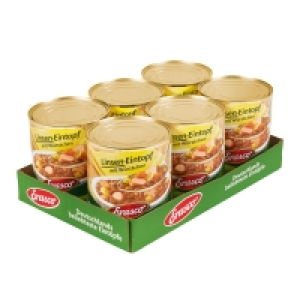 Erasco Linsen-Eintopf mit Würstchen 800 g, 6er Pack 16.14 €
