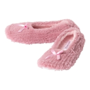 Damen-Ballerina-Hausschuhe mit Schleife 23.99 €