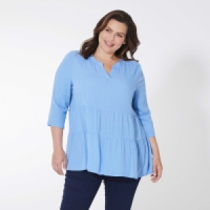 NKD  Damen-Bluse mit Stufendesign, große Größen