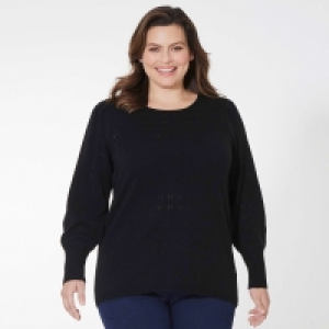 Damen-Pullover mit Ajour-Muster, große Größen 23.99 €