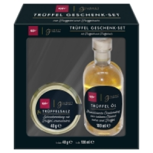 Aldi Süd  KÄFER X GOURMET FINEST CUISINE Trüffel-Geschenkset 