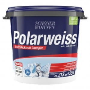 SCHÖNER WOHNEN-Farbe Wandfarbe Polarweiß 99.95 €