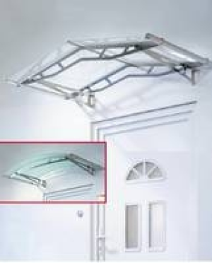 Edelstahlvordach , Rundbogen 399.99&nbsp;&euro;